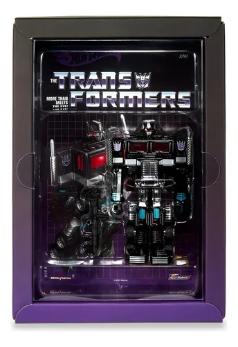 Hot Wheels Rlc Optimus Nemesis Prime Transformers Pretos 1:64
