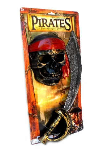 Set Pirata Mascara Espada Set Pirata Mascara Espada