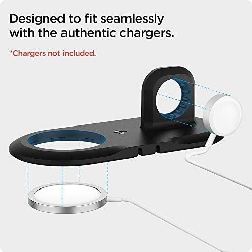 Imagen 3 de 7 de Base Spigen Mag Fit Duo Para Magsafe Y Apple Watch