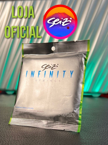 Cordas Para Violão Seizi Infinity Light Coated 012 (012.053)