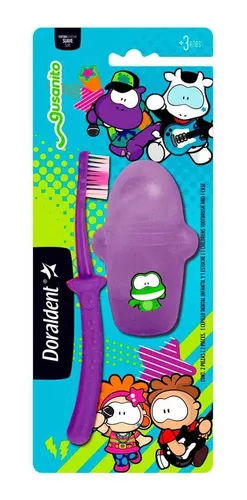 Cepillo de Dientes Infantil Doraldent Gusanito + Estuche