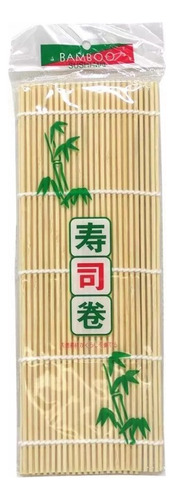 Esteira De Sushi Sudare - Bamboo Redonda 24x24cm