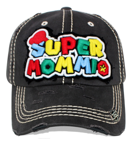 Gorra Original Curva Pook Frase Super Mommi