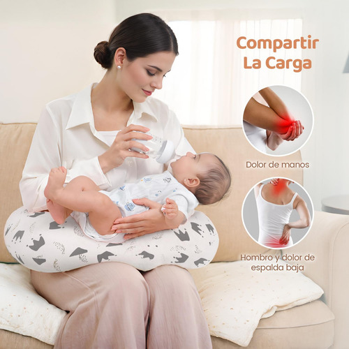 S Almohada De Lactancia Para Bebé Cojín Multiusos