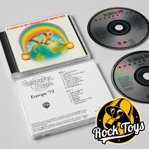 Grateful Dead - Europe 72 1972 2cd Vers. Usa (Reacondicionado)