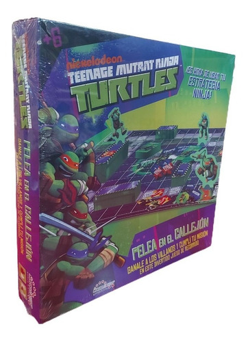 Tortugas Ninjas - Juego De Mesa - Pelea En El Callejon