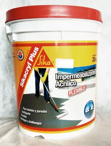 A Todo Color - SIKA CRYL PLUS, Pintura Impermeabilizante Sirve