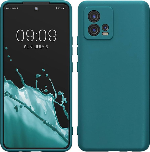 Protector Silicone Case Premium Motorola G72 Varios Colores