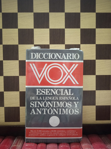 Diccionario Vox,sinónimos Y Antónimos