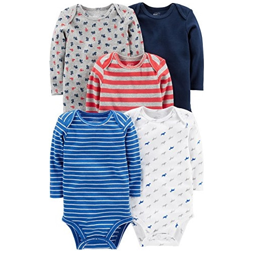 Ropa Para Bebé Paquete De 5 Bodys De Algodón Talla Preemie