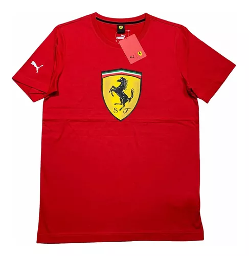 Playera Puma Ferrari Big Logo Rojo 531691-02