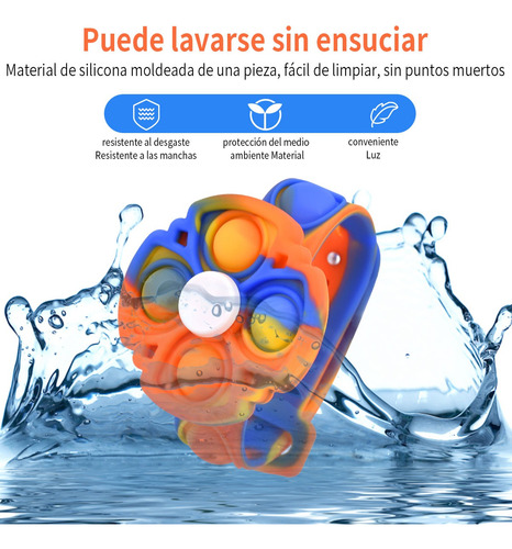 Push Pop It Bubble Fidget Juguete Antiestres
