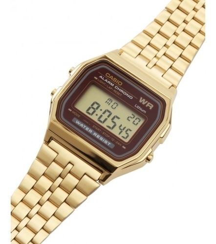 Casio Retro A159wgea-5ef Herren Para Hombre Unisex Reloj