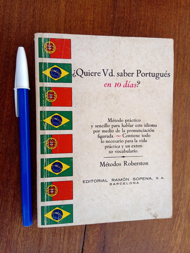 Quiere Vd Saber Portugués En 10 Días - Métodos Roberston