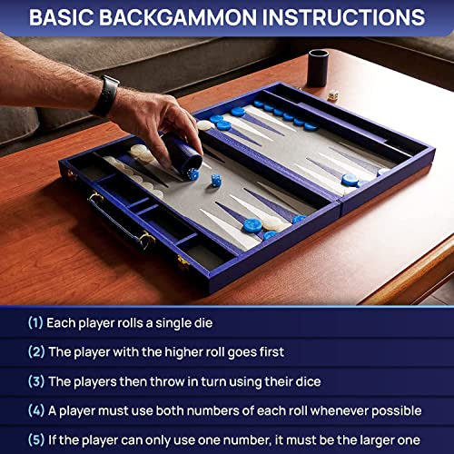 Juegos De Backgammon Para Adultos - Tablero De Backgammon