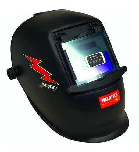 Careta Electrónica Para Soldar Weldtech Wt-ce123 Color Negro