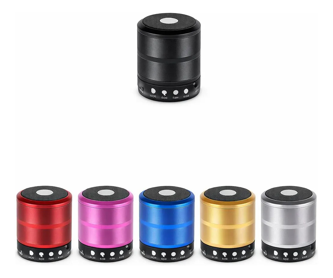 Mini Caixinha De Som Bluetooth Altomex WS-887 Sem Fio Portátil