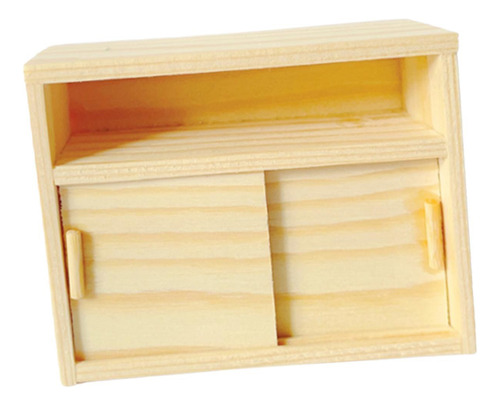 Casa De Muñecas De Madera 1:12, Modelo En Miniatura Para