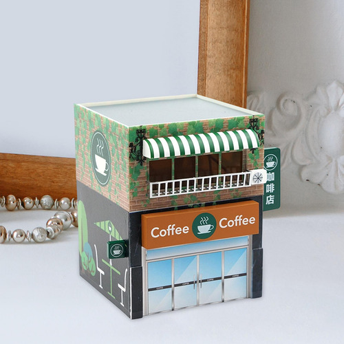 Cafetería En Miniatura A Escala 1:64 Multiusos Para