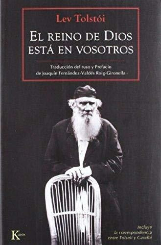 El Reino De Dios Está En Vosotros (clásicos), De Tolstói, Lev. Editorial Kairós Sa, Tapa Blanda En Español