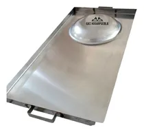 Comprar Comal\u002Fplancha Bola Arriba  Inox 50x100 Cm Negocio