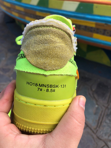 Zapatillas Americanas Nike Off-white X Air Force 1 Low Volt (Usado)
