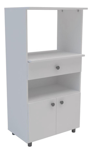 Mueble Multiuso Blanco Con Cajón