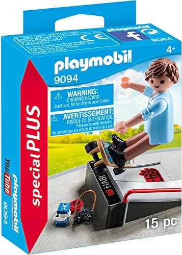 Set De Monopatín Con Rampa De Playmobil