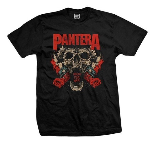 Remera Pantera Mouth For War Excelente Calidad  