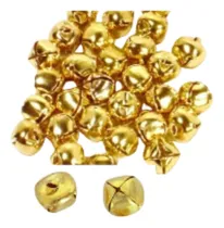 Comprar 3 Cascabeles Dorados Nº10 X50u 8mm Chicos Navidad Bijouterie