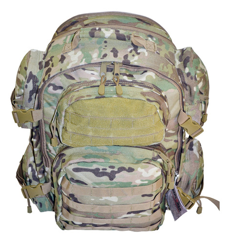 Mochila Militar Táctica Explorer U.s. Nivel 3, Mediana, Mu. Color Multi-cam