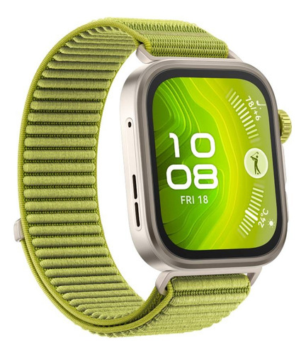 Huawei Watch Fit4 Pro Smartwatch Gps,golf,análisis Ecg,verde Gris Oscuro Verde Verde Gris