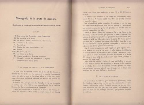 1921 Minas Gruta Arequita Monografia Alberto Alves Geografia