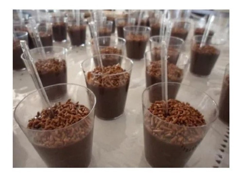 Copinho Pic 25ml Azul Mousse Brigadeiro Plastilania 10un