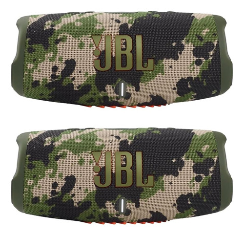 Jbl Charge 5 Par De Altavoces Bluetooth Portátiles Camuflaje