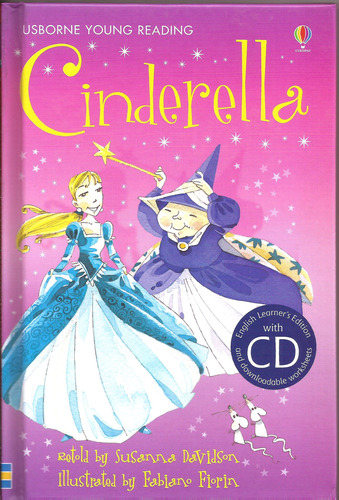 Cinderella - Usborne Young Reading Red With Cd - Davidson, S