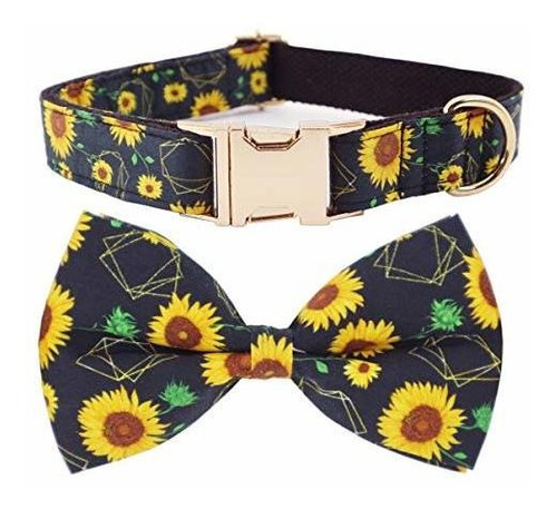 New Summer Design Dog Collar, Blue Dog Collar Bow 5yqy5