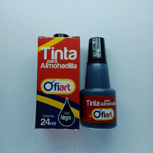 Tinta P/almohadilla Gotero Negra