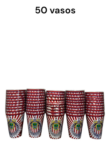 Fiesta Completa De Chivas Para 50 Personas Rojo Chivas Chivas