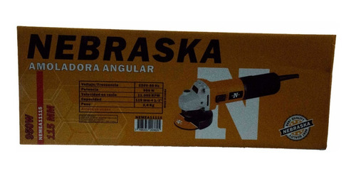 Amoladora Angular Electrica 950watts 115mm 4 1/2'' Nebraska