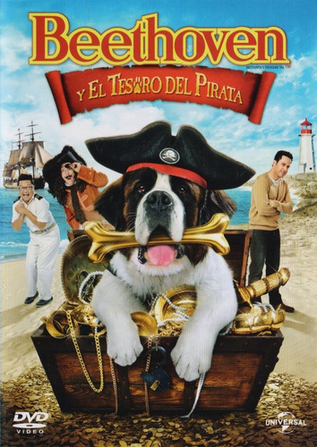 Beethoven Y El Tesoro Del Pirata Pelicula Dvd 