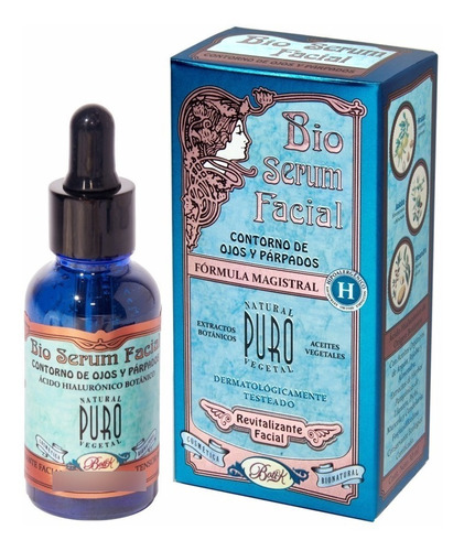 Bio Serum Facial Contorno De Ojos Vegan Celiac - Botik Momento de aplicación Día/Noche Tipo de piel Todo tipo de pieles, en especial, pieles maduras