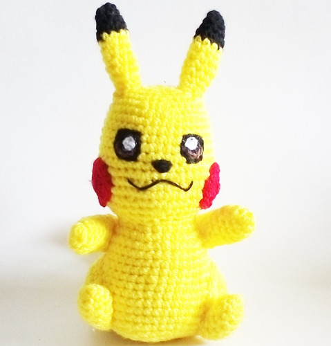 Pikachu  Amigurumi Tejido Crochet
