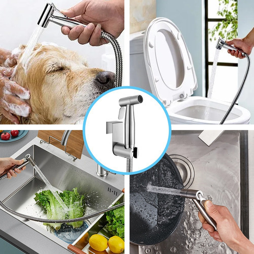 Ducha Bidet Árabe Inodoro Acero Inoxidable Llave Bidet Ducha