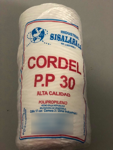 Mecatillo Cordel Pp30 Blanco