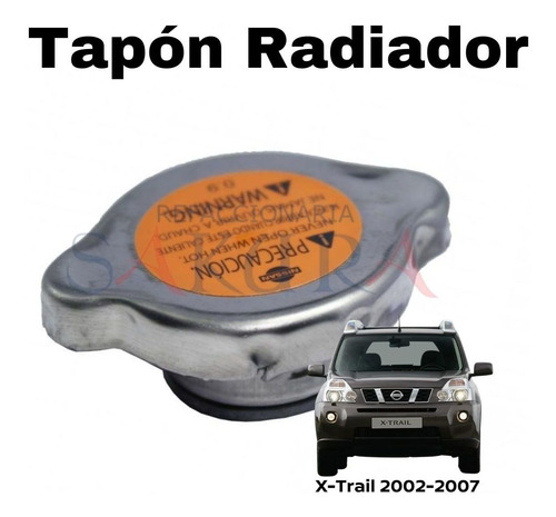 Tapon De Radiador X-trail 2002 Original