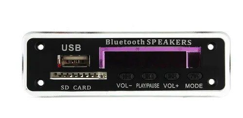 5 Unids M01bt69 12 V Inalámbrico Bluetooth Mp3 Wma Decodific