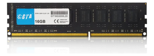 Memoria 16gb Ddr4 3200 Cl20 1.2v Desktop Gta Tech