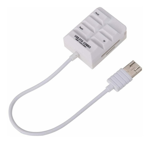 Junmin Usb Micro Usb Hub Combo Sd Tf Lector De Tarjetas D