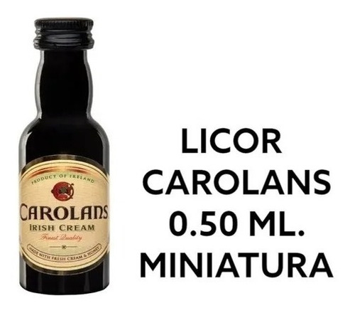 Licor Carolans 0.50 Ml. Miniatura